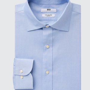 2 Uniqlo Super Non-Iron Slim-Fit Long Sleeve Shirt